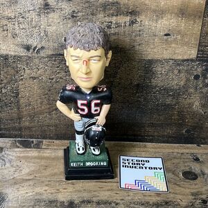 Atlanta Falcons Keith Brooking Bloody Nose Bobblehead Auto? Collectible